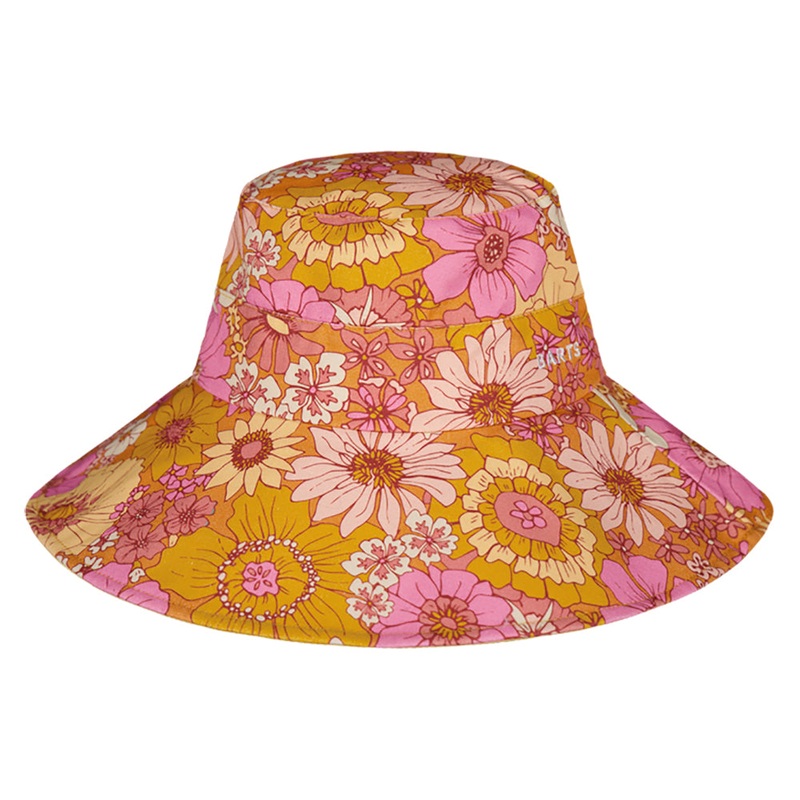 Barts Hats Hamuty Cotton Sun Hat – Orange-Pink 1-Size
