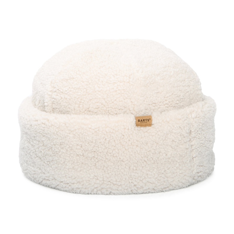 Barts Hats Teddybow Faux Sherpa Winter Hat – Cream 1-Size