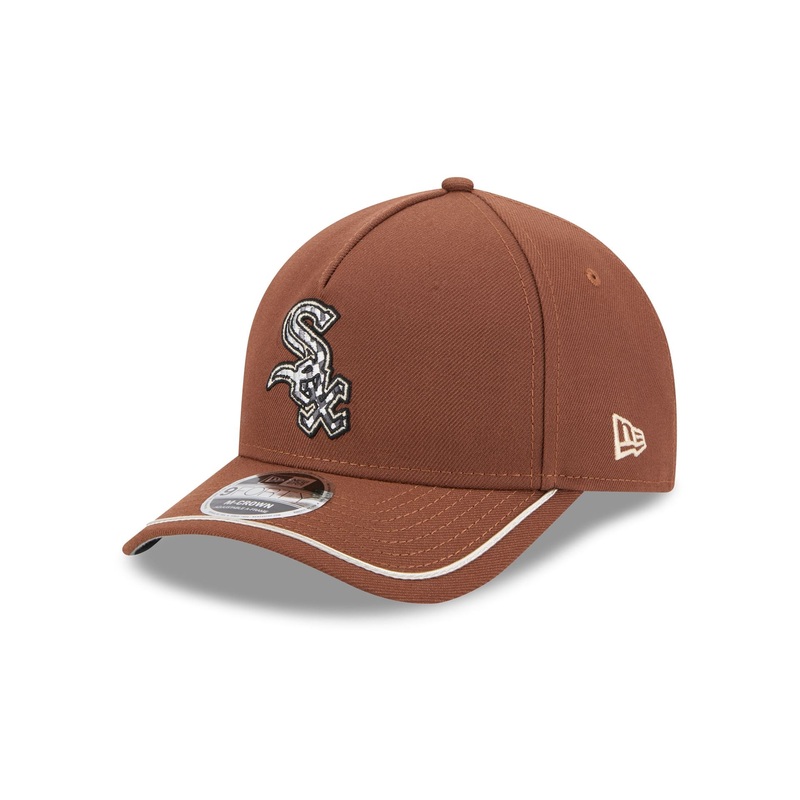 Chicago White Sox Motorsport 9FORTY M-Crown A-Frame Snapback Hat One Size