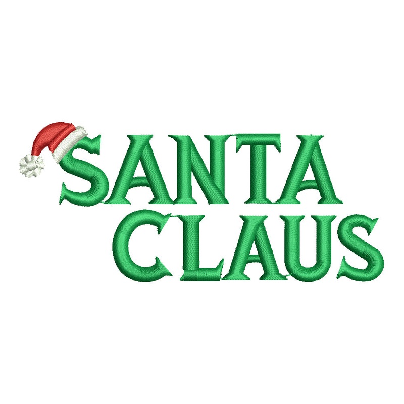 Christmas Hat with Santa Claus Default Title One Size