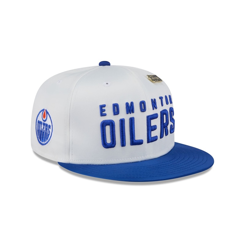 Edmonton Oilers Spring Satin 59FIFTY Fitted Hat 7