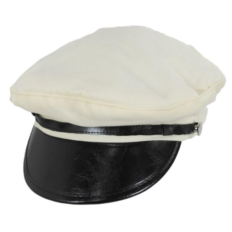 Jungle Cruise Frank Captain Hat IVORY/BLACK ONE SIZE FITS MOST