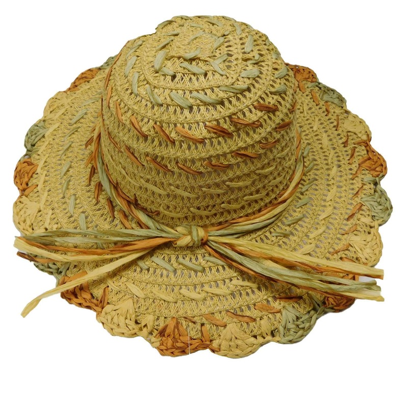 Multicolor Toyo Sun Hat