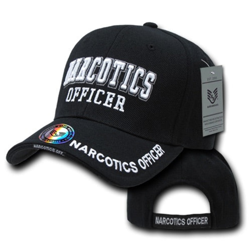 Narcotics Hat Drug Enforcement Baseball Cap – Rapid Dominance JW Black