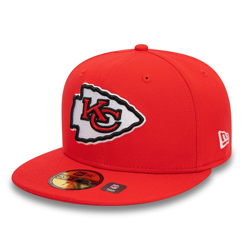 New Era 59FIFTY Kansas City Chiefs Baseball Cap – NFL OTC – Red 7