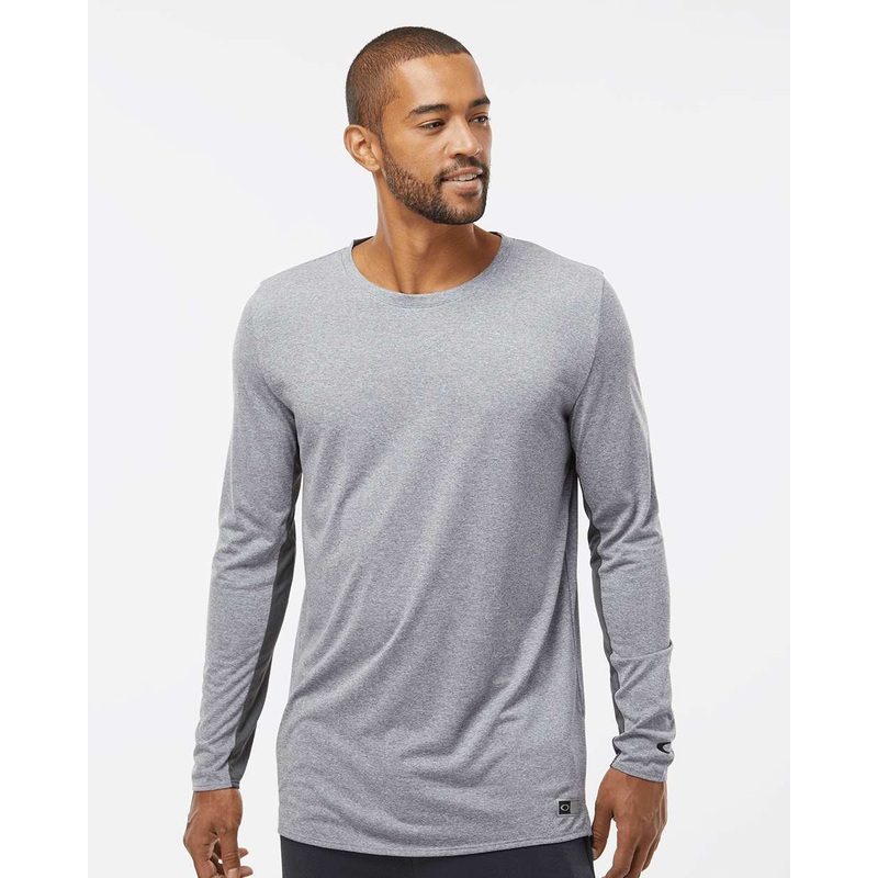 Oakley FOA402992 Team Issue Hydrolix Long Sleeve T-Shirt Blackout S