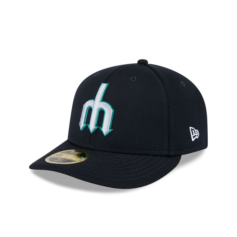 Seattle Mariners 2025 Clubhouse Alt Low Profile 59FIFTY Fitted Hat 7