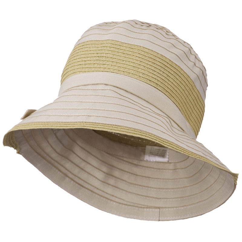UPF 50+ Women’s Bucket Shaped Hat Beige Tan One Size