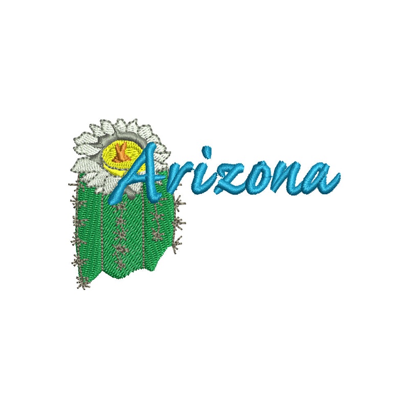 USA State Arizona Flower Default Title One Size