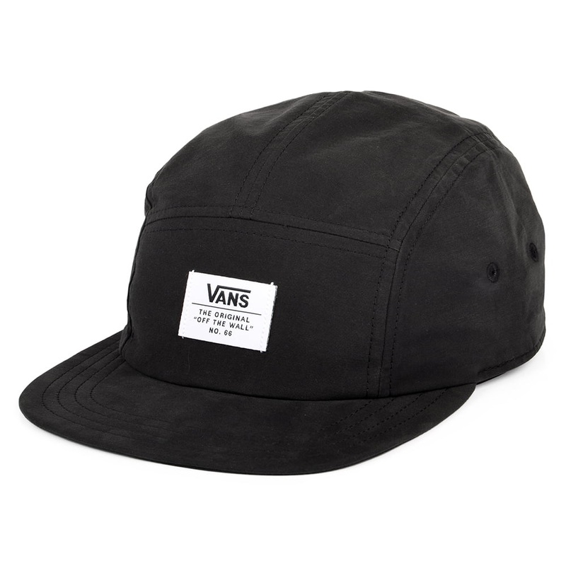 Vans Hats Fullerton 5 Panel Cap – Black Adjustable
