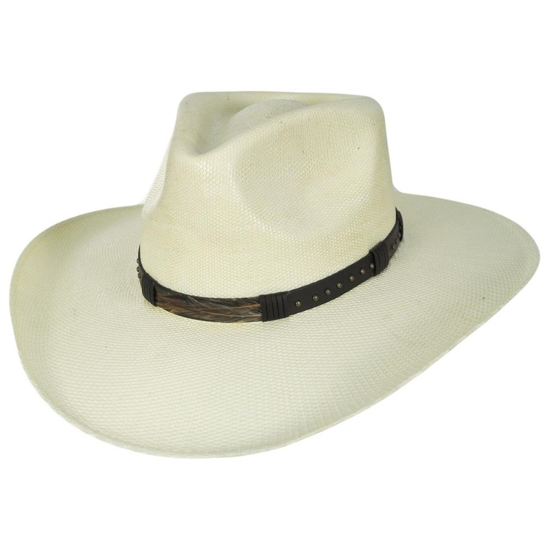Bighorn Bangora Straw Outback Hat NATURAL S