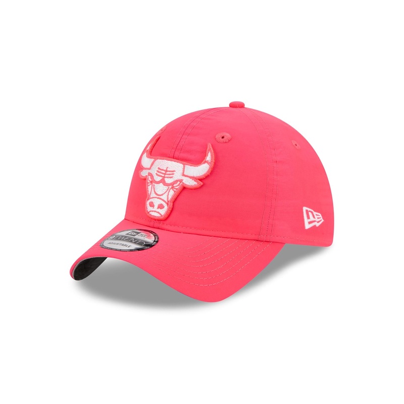 Chicago Bulls Everyday Nylon Pink 9TWENTY Adjustable Hat One Size