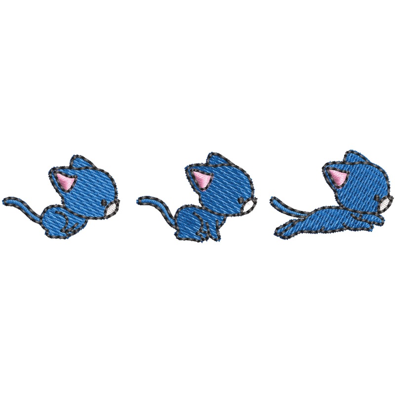 Cute Running Cat Cute Running Cat One Size