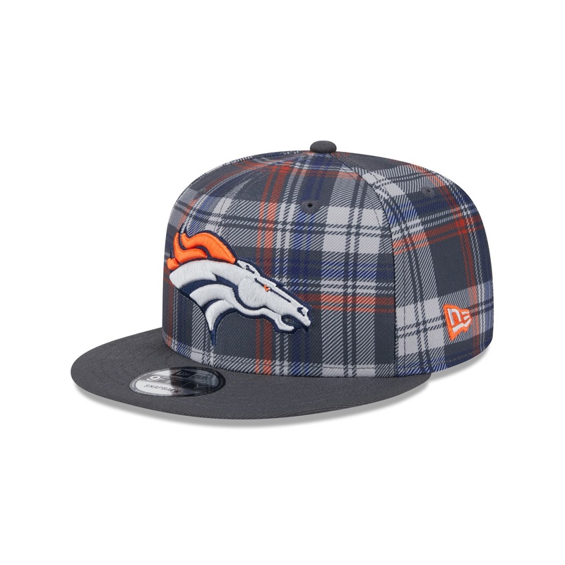 Denver Broncos 2024 Sideline Statement Gray 9FIFTY Snapback Hat One Size