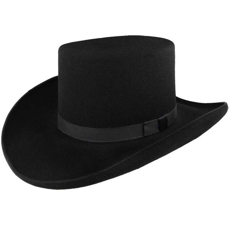Dillinger Hat Black 6 3/4
