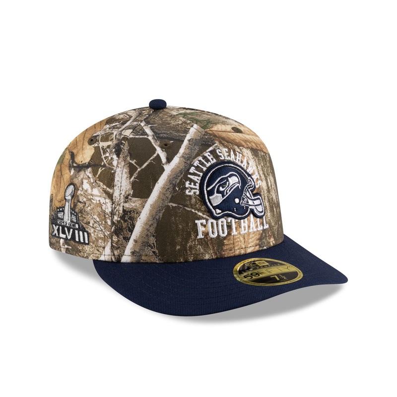 Just Caps Realtree Seattle Seahawks Low Profile 59FIFTY Fitted Hat 7