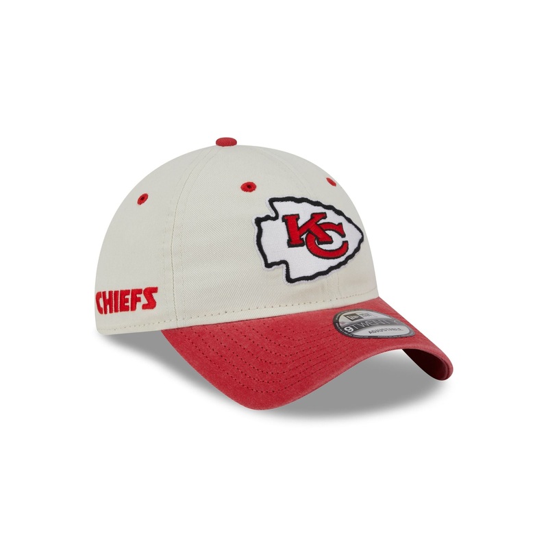 Kansas City Chiefs Classic Sidescript 9TWENTY Adjustable Hat One Size