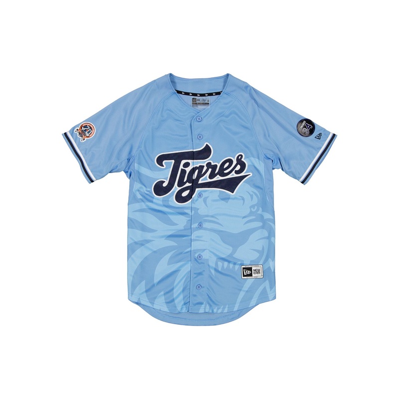 Tigres de Quintana Roo LMB 100th Anniversary Blue Alt Jersey S