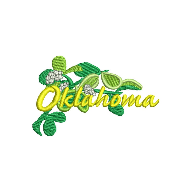 USA State Oklahoma Mistletoe Default Title One Size