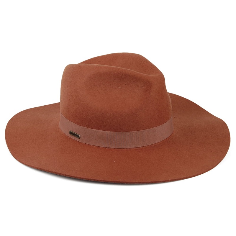Billabong Hats Great Scott Fedora Hat – Rust 1-Size