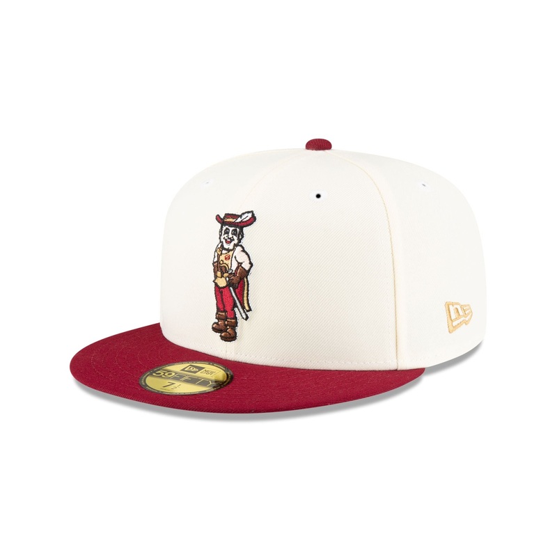 Cleveland Cavaliers Sir C.C. Mascot 59FIFTY Fitted Hat 7