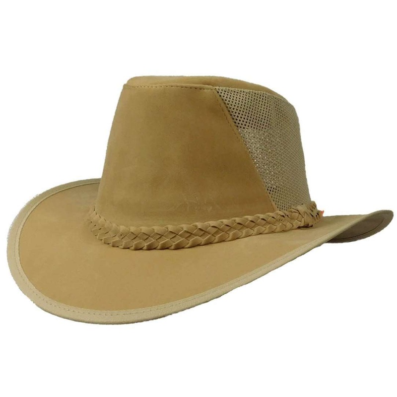 DPC Global Soaker Hat with Front Panel Tan S/M