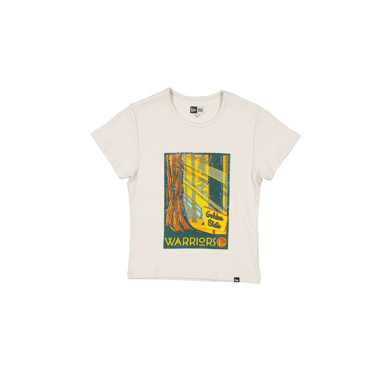 Golden State Warriors 2025 All-Star Game Victory Grove Women’s Stone T-Shirt XS