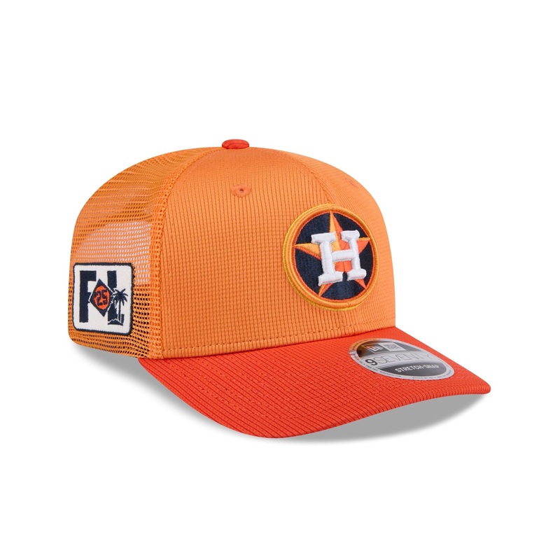 Houston Astros 2025 Spring Training 9SEVENTY Trucker Hat One Size