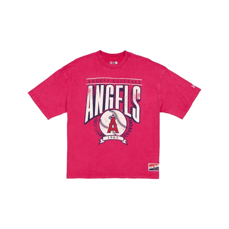 Los Angeles Angels Throwback Boxy T-Shirt S