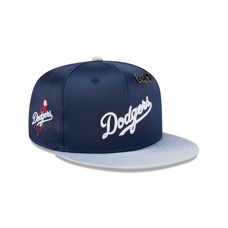 Los Angeles Dodgers Satin Pin 9FIFTY Snapback Hat One Size