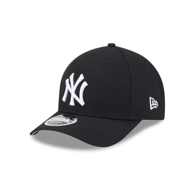 New York Yankees Black Authentic Collection 9FORTY M-Crown Snapback Hat One Size