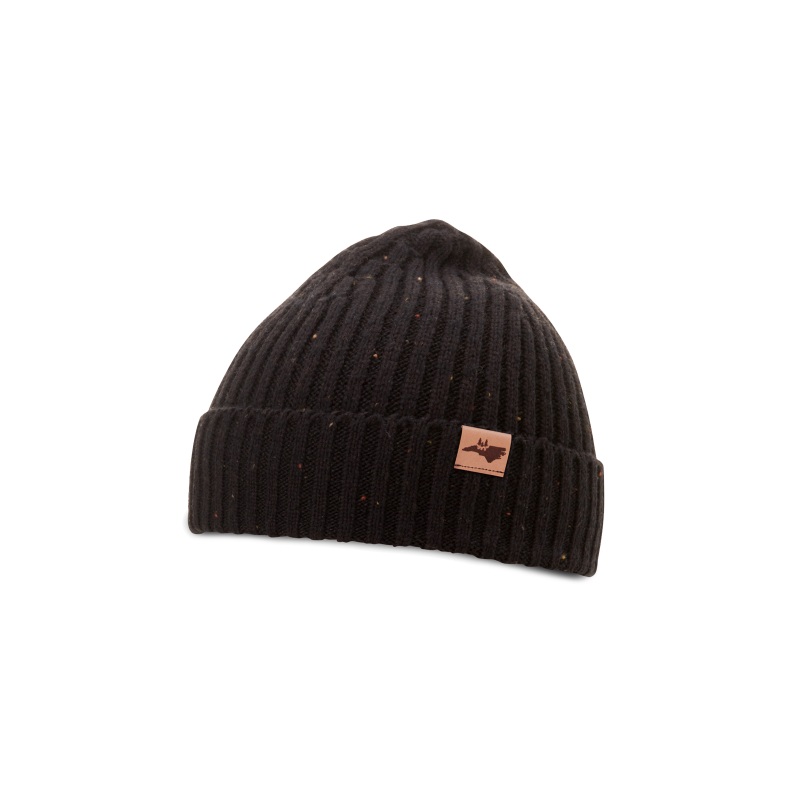 Richardson 154 – Merino Wool Knit Beanie Black