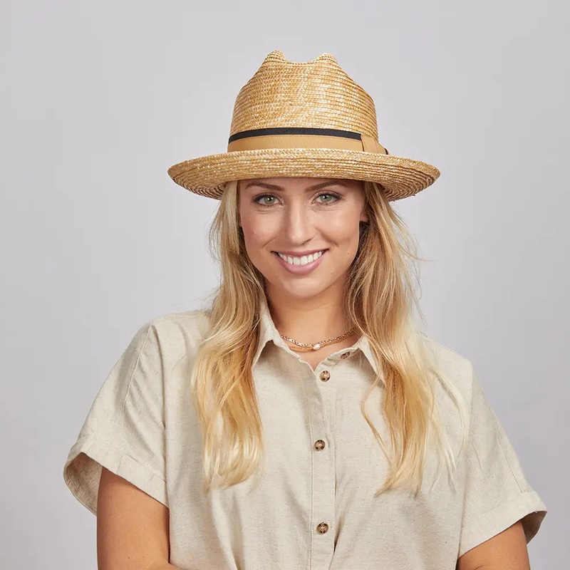 Sawyer | Womens Straw Sun Hat Natural MD