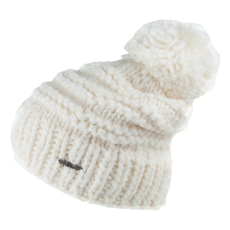 Barts Hats Jasmin Bobble Hat – Winter White 1-Size