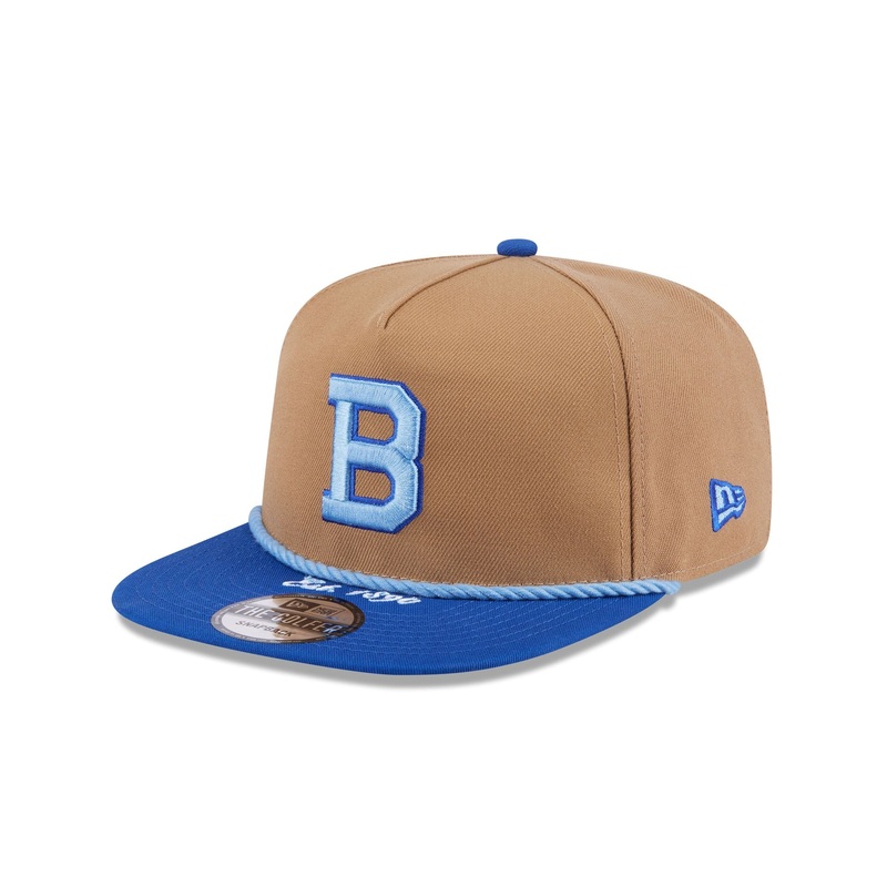 Brooklyn Dodgers Khaki Rope Golfer Hat One Size