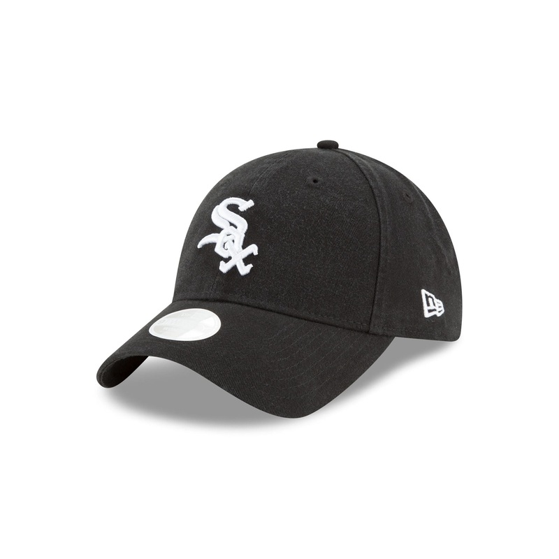 Chicago White Sox Women’s Core Classic Black 9TWENTY Adjustable Hat One Size