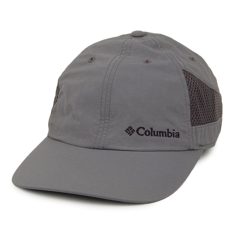 Columbia Hats Tech Shade Baseball Cap – Dark Grey Adjustable