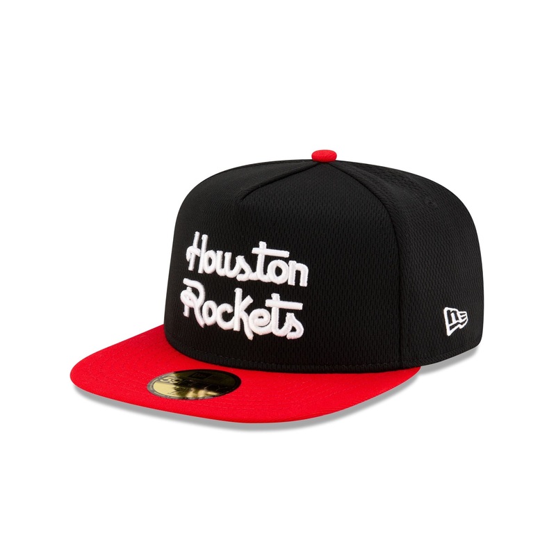 Houston Rockets Dashmark Mesh 59FIFTY A-Frame Fitted Hat 7