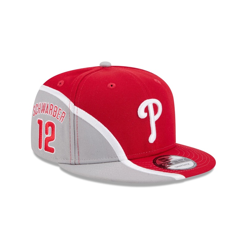 Philadelphia Phillies Kyle Schwarber 9FIFTY Snapback Hat One Size
