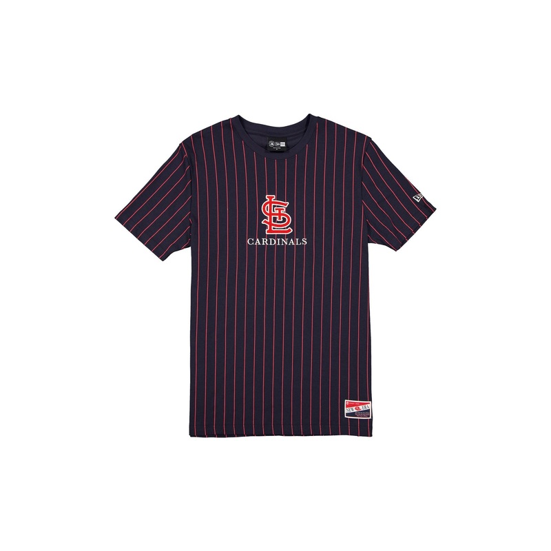 St. Louis Cardinals Throwback Pinstripe T-Shirt S