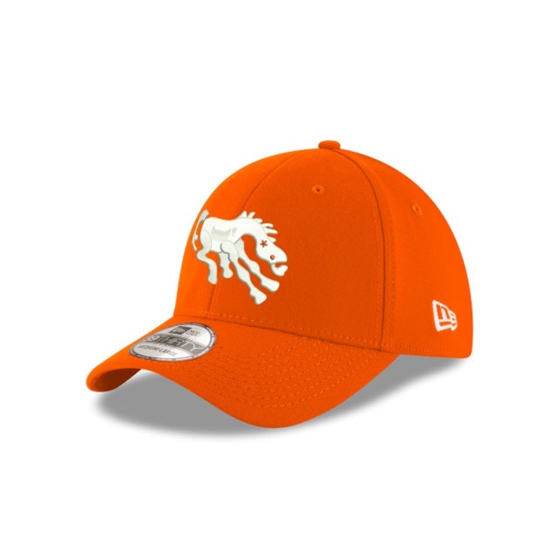 Denver Broncos Team Classic Orange 39THIRTY Stretch Fit Hat S/M