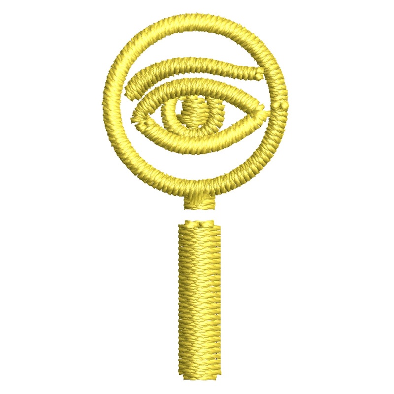 Detective Logo with Eye Detective Logo with Eye One Size