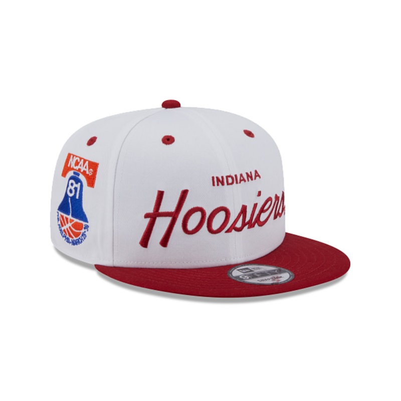 Indiana Hoosiers Script 9FIFTY Snapback Hat One Size