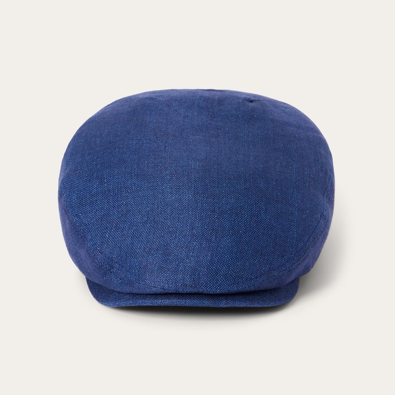 Linen Driver Cap Navy S