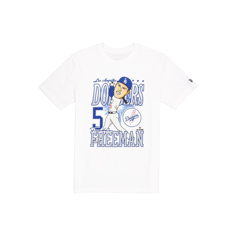 Los Angeles Dodgers Freddie Freeman Caricature T-Shirt S