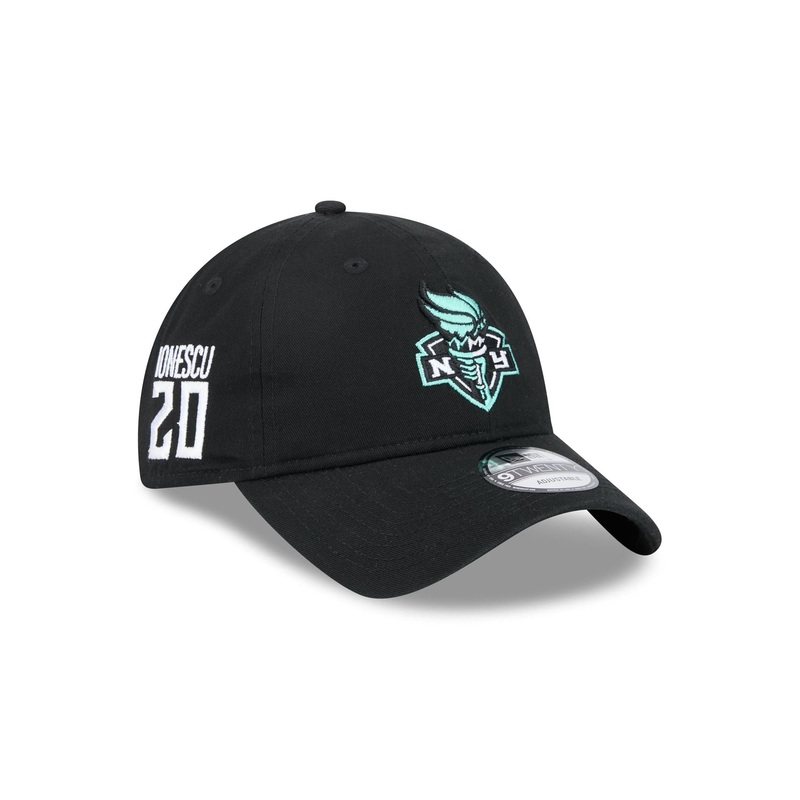 New York Liberty Sabrina Ionescu Black 9TWENTY Adjustable Hat One Size