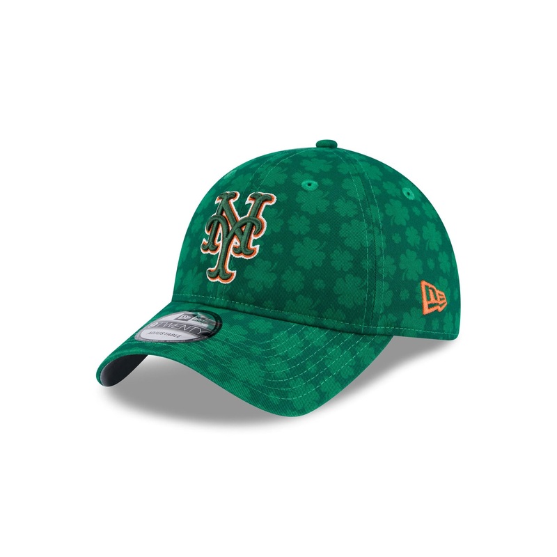 New York Mets St. Patrick’s Day 2025 9TWENTY Adjustable Hat One Size
