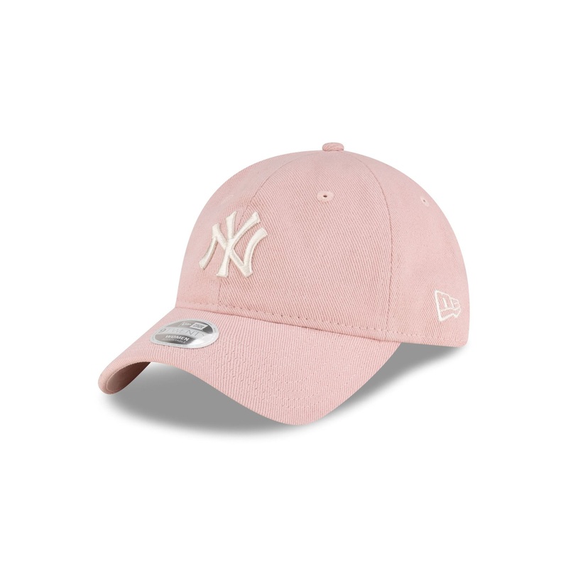 New York Yankees Dye Denim Pastel Pink Women’s 9TWENTY Adjustable Hat One Size