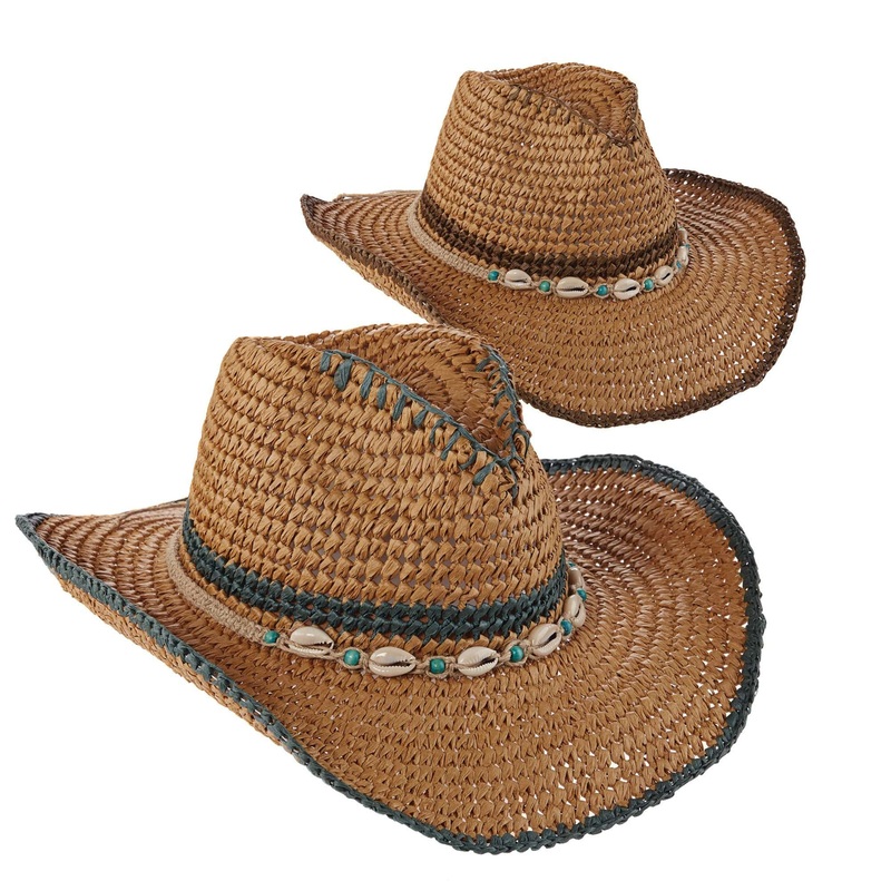 Tropical Trends Crocheted Toyo Western Teal