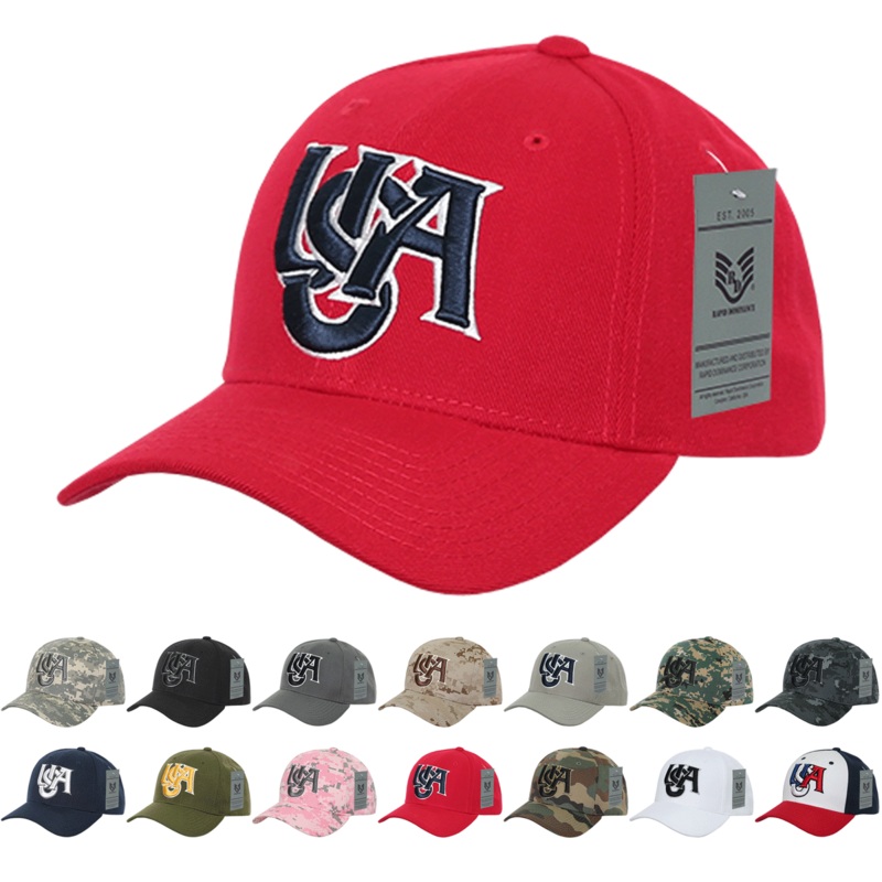 USA America Baseball Hat – A14 ACU Camo